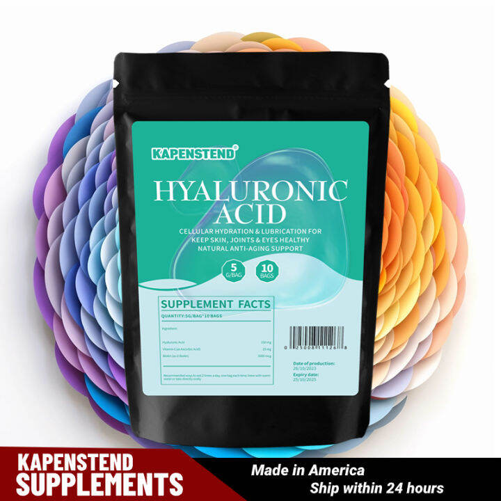 Hyaluronic Acid Supplements Supports antiaging, joint lubrication