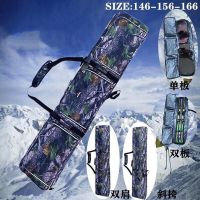 New Snowboard waterproof Adult Ski Bags Backpack Single Shoulder Big Monoboard bag Adjustable length professional ski equipment