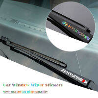 Auto Decor Decals รถหน้าต่าง Wiper สติกเกอร์เลเซอร์สัญลักษณ์สำหรับ Hyundai Tucson Creta SANTAFE SONATA ACCENT Elantra อุปกรณ์เสริมอัตโนมัติ