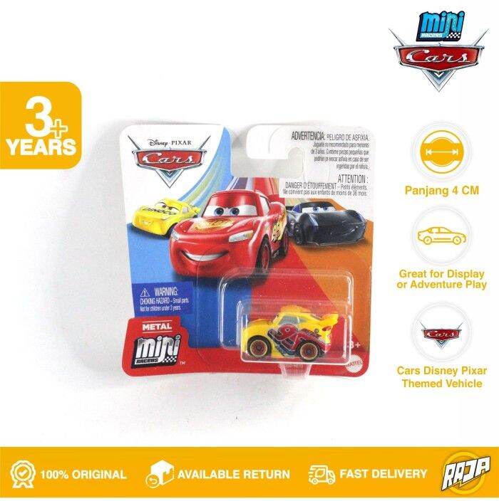Cars Disney Pixar Mini Racers Mattel - Rust eze Cruz Ramirez | Lazada ...