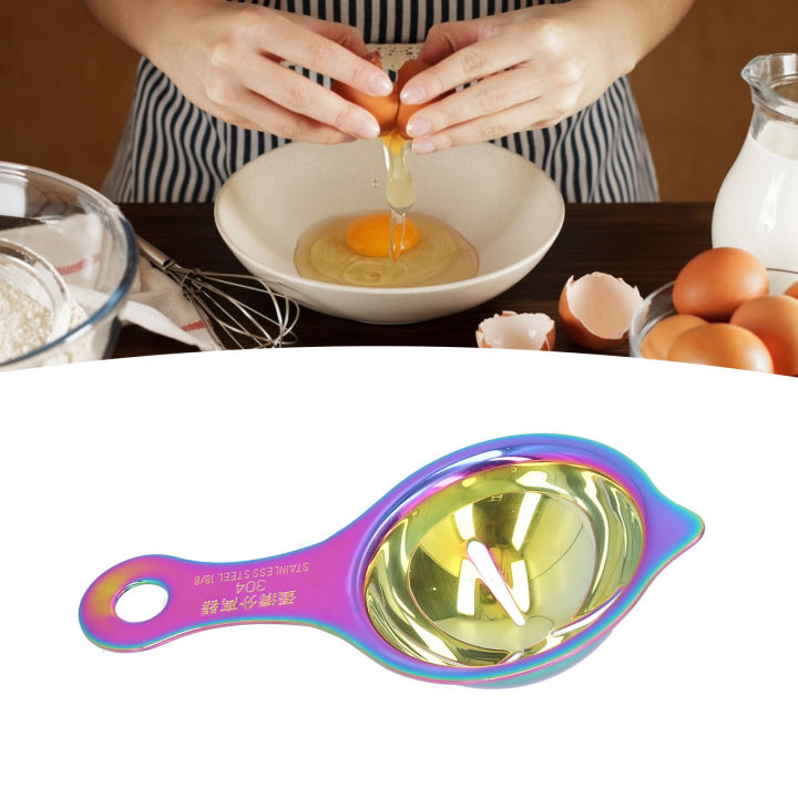 เครื่องแยกไข่ปากแหลมทำความสะอาดง่ายแยกไข่ขาวสำหรับห้องครัว