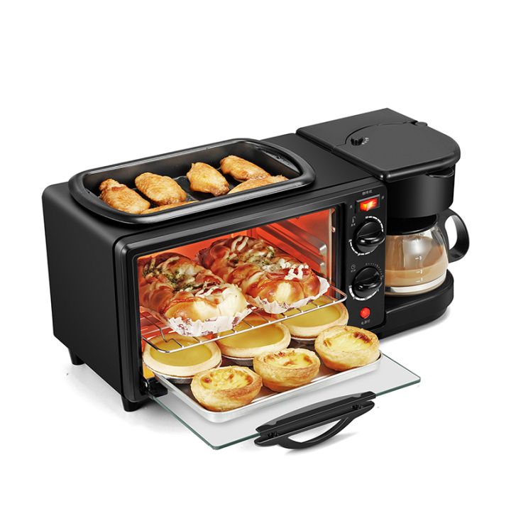 เตาอบ-3-in-1-เตาอบตั้งโต๊ะ-เตาอบอเนกประสงค์-เตาอบ-ชงกาแฟ-กระทะทอด-breakfast-maker-เครื่องทำอาหารเช้า-ความจุ-9-ลิตร-แถมฝาปิด-bit-cheaper