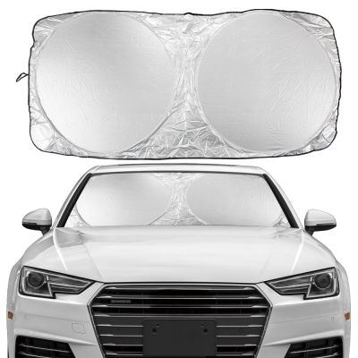 ▬◄♗ Car Front Windshield Sunshade Cover Universal Parasol Auto Accessories For Audi A4 A3 BMW X1 X5 Alfa Romeo Giulietta Aucra MDX