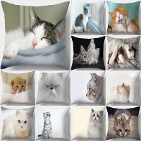 【CW】☜  Print Pillowcase Polyester Cushion Cover Throw Sofa Room Decoration Pillowcover 40956