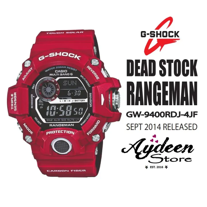 G-SHOCK RANGEMAN レンジマン GW-9400RDJ-4JF strongrootsfitness.com