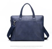 Briefcase for Man Genuine Leather Handbag Designer Laptop Shoulder Folder