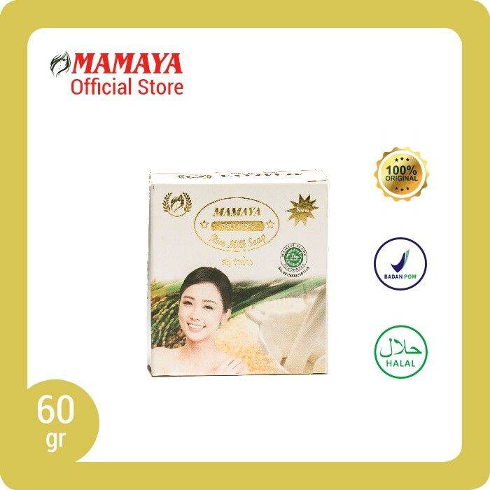 MAMAYA RICE MILK SOAP 60 gram Lazada Indonesia
