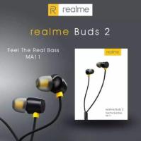 realme buds 2 หูฟัง realme buds 2 Wired Earbud In-ear mi Bass Subwoofer Stereo Earphones Hands-free 3.5mm With Mic For xiaomi huawei sony samsung