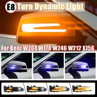 Flowing Water Blinker Light LED Dynamic Turn Signal Rear Mirror Indicator Light For Benz W221 W212 W204 W176 W246 X156 C204 2PCS