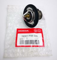 วาล์วน้ำพร้อมโอริงวาล์วน้ำแท้ THERMOSTAT HONDA 78 องศา สำหรับ CIVIC,ACCORD,CITY,CRV รหัสแท้ 19301-P08-305