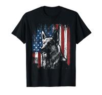 Patriotic German Shepherd American Flag Shirt Dog Gifts Fashion 3D T Shirt Hot 2019 Man Clothes Fashion Casual Male Tees