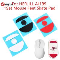 1 set mouse feet pad mouse skate for herjill aj199 superlight mouse glides curve edge mouse foot stickers