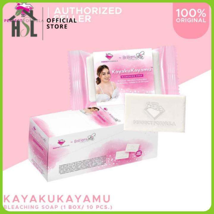 Brilliant Skin Kayakukayamu Bleaching Whitening Soap X10 Perfect Formula 10 Pcsbox Lazada Ph 4939