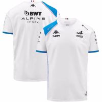 - T SHIRT[KiPgtoshop]   2023 new BWT Alpine F1 Formula One racing clothes mens and womens off-road T SHIRT (free nick name and logo)