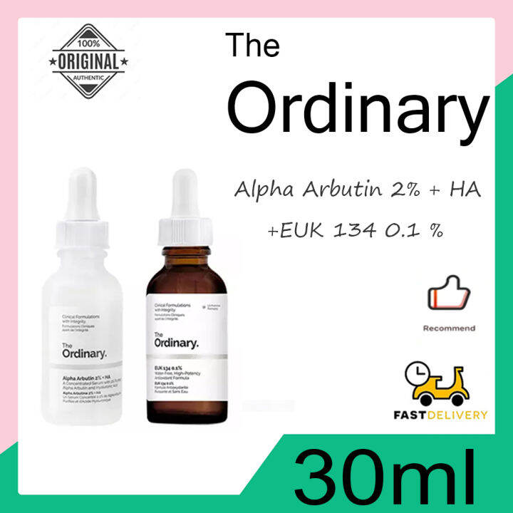 【Hot】The Ordinary Alpha Arbutin 2 + HA Concentrated Whitening Face