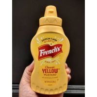 สินค้าสดใหม่ รับรองคุณภาพ  Frenchs Chassic Mustard ซอส มัสตาร์ด  226กรัม