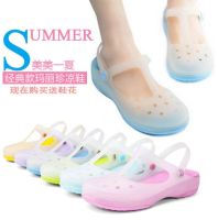 【Ready】? mer womens s jey shoes shoes hole shoes garden shoes otou slippers s plas shoes women