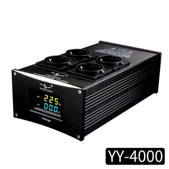 YYAUDIO HiFi Audio Noise AC Power Filter Power Conditioner Power