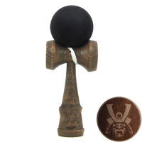 High Quality Japanese-Style Dark Samurai Kendama Game Skill Ball Best Wooden Educational Toys