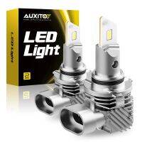 Auxito 2ชิ้นโคมไฟ HB3 Q10 9005แอลอีดีไม่ใช้ขโมยรถ H4 H7รถ Csp Led Koplampen Zilver 6000K Wit 12V