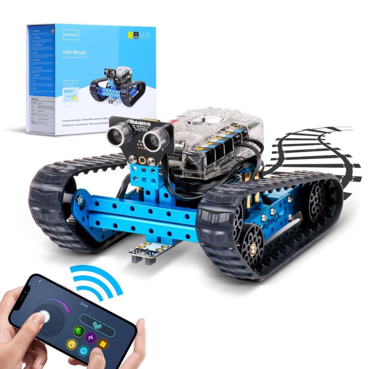 Mbot Robot Kit, STEM Projects for Kids Ages 8-12 Learn to Code with Scratch  Ardu