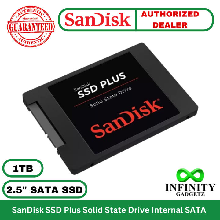 Sandisk Ssd Plus 1tb Solid State Drive Internal Sata Ssd Lazada Ph 8961