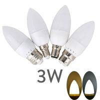 3W Led Candle Bulb E14 E27 E12 B22 B15 110V 220V Save Energy Spotlight Chandlier Crystal Lamp Bulb illas Home Lights