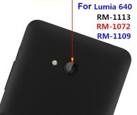 ใหม่ Ymitn ที่อยู่อาศัยกลับกล้องเลนส์แก้วปกคลุมด้วยกาวเปลี่ยนสำหรับ Nokia Lumia 640การจัดส่งสินค้า