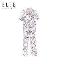 ELLE HOMME ชุดนอนผู้ชาย ลายปริ้นแอลสุดน่ารัก รุ่น (KPP5903SBU)