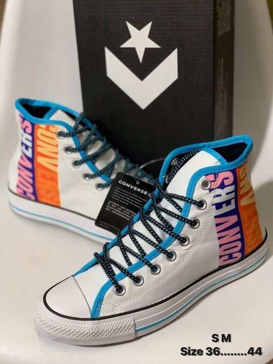 รองเท้าผ้าใบ-converse-หุ้มข้อ-รองเท้าคอนเวิร์ส-รองเท้าผ้าใบผู้หญิง-รองเท้าผ้าใบผู้ชาย