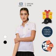 Áo Polo Nữ SlimFit 4 cúc Vải Cotton Cá Sấu Gai Cao Cấp BARRY - PG22