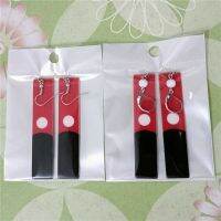 Tokyo Revengers Izana Kurokawa Earrings Acrylic Anime Cosplay Props Hanafuda Drop Earrings for ashion Jewelry