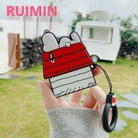 3D Luxury Cartoon Cute Case For AirPods 1 2 3 Animal Roof Soft Silicone Cover Bags Protect for air pods Pro With Pendant Wireless Earbud Cases