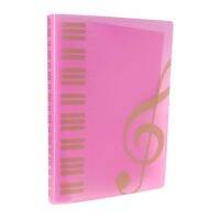 ปฏิบัติเพลงแผ่นไฟล์กระดาษเอกสารการจัดเก็บโฟลเดอร์ผู้ถือพลาสติก A4ขนาด80กระเป๋าสำหรับเพลงนักเรียน Hobbyist