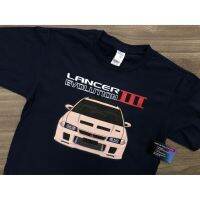 Mitsubishi Lancer Evo 3 III พิเศษ * D2 (เสื้อยืดสีน้ำเงินเข้ม)