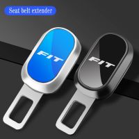 Zinc Alloy Car Adjustable Seat Belt Safety Extender Plug Buckle For Honda Fit Jazz Eliminate Alarm Inteior Accessories