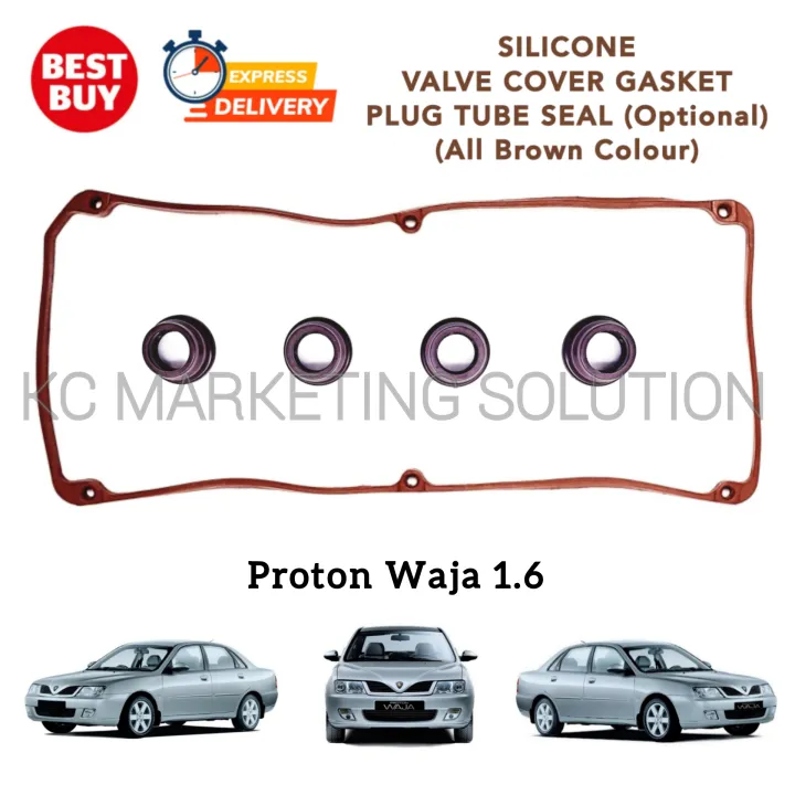 Silicone Valve Cover Gasket & Plug Seal Waja 1.6 4G18 Lazada