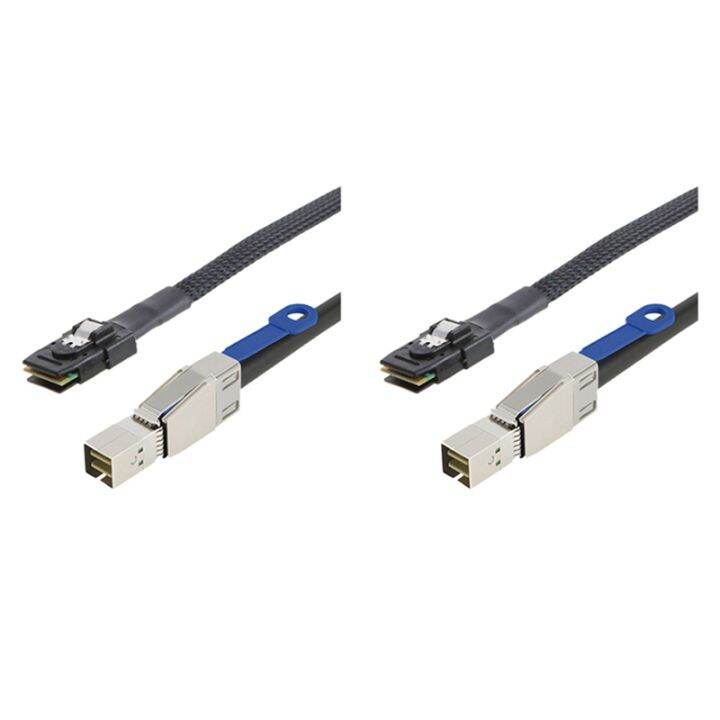 2x-mini-sas-hd-to-mini-sas-36pin-adapter-cable-sff-8644-to-sff-8087-server-hard-disk-cable-12gbps-3-33tf-1m