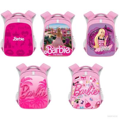 Barbie Backpack for Women Men Student Large Capacity Waterproof Breathable Fashion Personality Multipurpose Bags