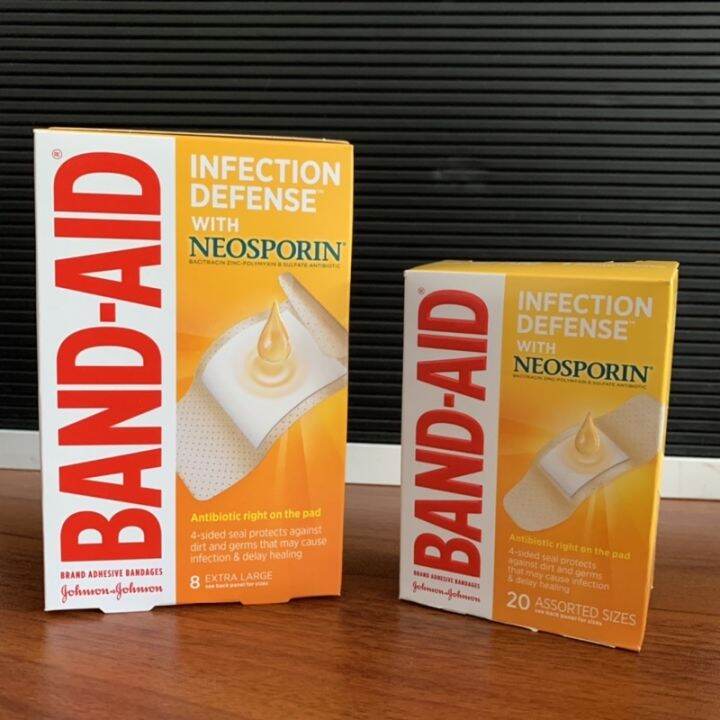 Band Aid Brand Infection Defense with Neosporin Bandages Lazada PH