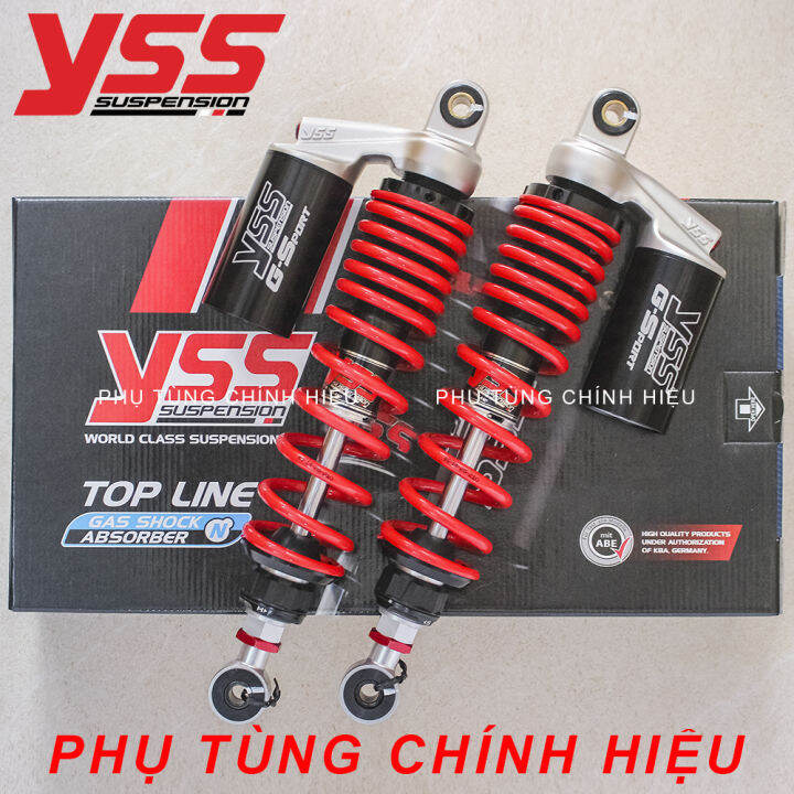 Phuộc YSS HONDA Wave All New Topup  340 Crom Đen  PHỤ TÙNG XE MÁY