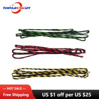 【YD】 16 Strands 135/145cm Flemish StringAdjustable Length BowstringFor Recurve Bow BowMulticolor Bowstring