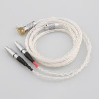 Audiocrast 99% Pure Silver Headphone Cable For Sennheiser HD800 HD800s HD820s HD820 Enigma Acoustics Dharma D1000