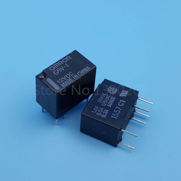 worth-buy-10ชิ้น-omron-g5v-1-12vdc-6pin-ขนาดเล็กสำหรับ-pcb