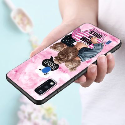 Mobile Case For ZTE Blade A51 Case Back Phone Cover Protective Soft Silicone Black Tpu Cat Tiger