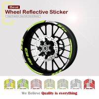 12 Strips Stickers Motorcycle Decals Reflective Waterproof Wheel Decals For Kawasaki ER6N ER6F NINJA650 2012-2017 er6n