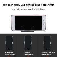 Mini Transparent Car Support Auto Smartphone Voi ture Transparent Holder Car Dashboard Mobile Phone GPS Mount Stand Universal