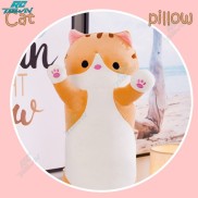 RCTOWN Ready Stock Cute Cat Stuffed Animal Toy Kawaii Soft Kids Long Strip