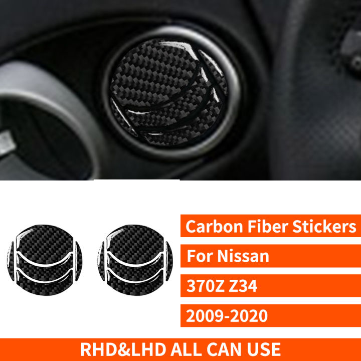 real-carbon-fiber-car-air-conditioner-vent-exhaust-door-outlet-sticker-for-nissan-370z-z34-2009-on-modification-car-accessories