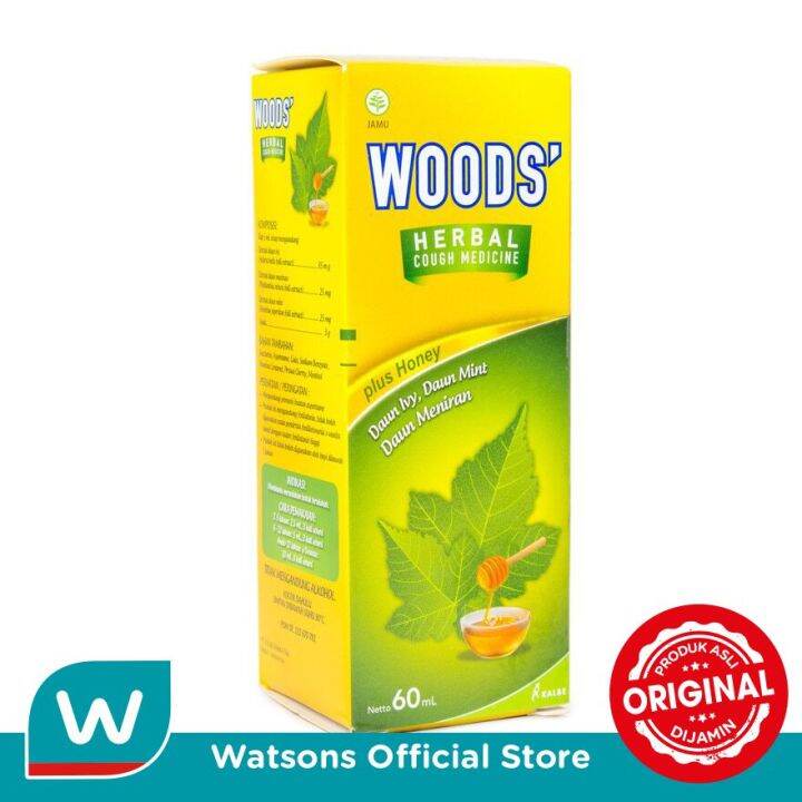 WOODS Herbal Cough Syrup 60ml Lazada Indonesia